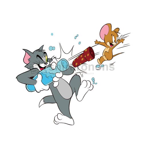 Tom and Jerry T-shirts Iron On Transfers N4384 - Click Image to Close